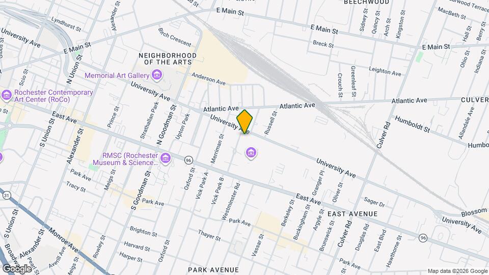 28 Portsmouth Ter, Unit Apt. 1 Map and Location Details
