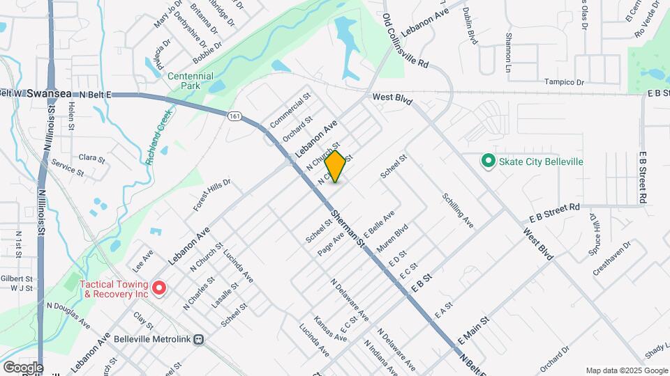 1717 Lasalle St Map and Location Details