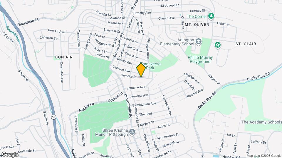 134 Wynoka St Map and Location Details