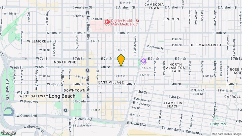 546 Lime Ave Map and Location Details