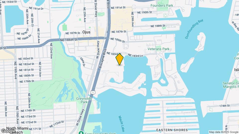 18081 Biscayne Blvd, Unit Plaza Del Prado, 505N4 Map and Location Details