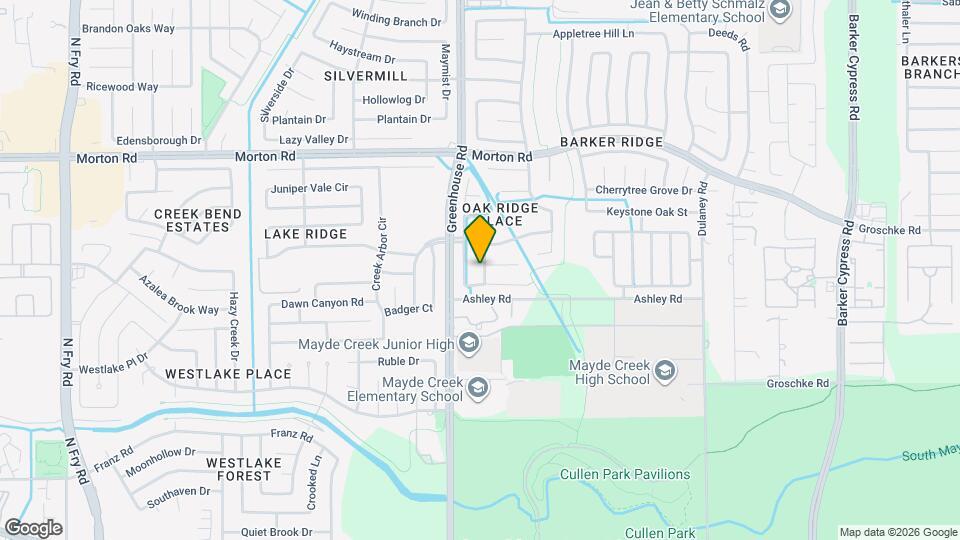 2919 Walnut Knoll Way Map and Location Details