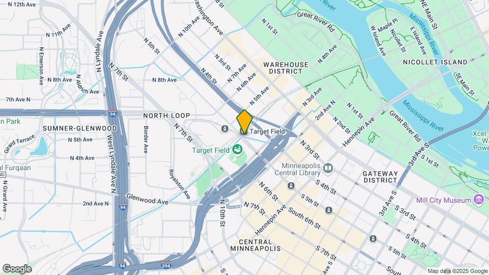 360 N 5th St Map and Location Details