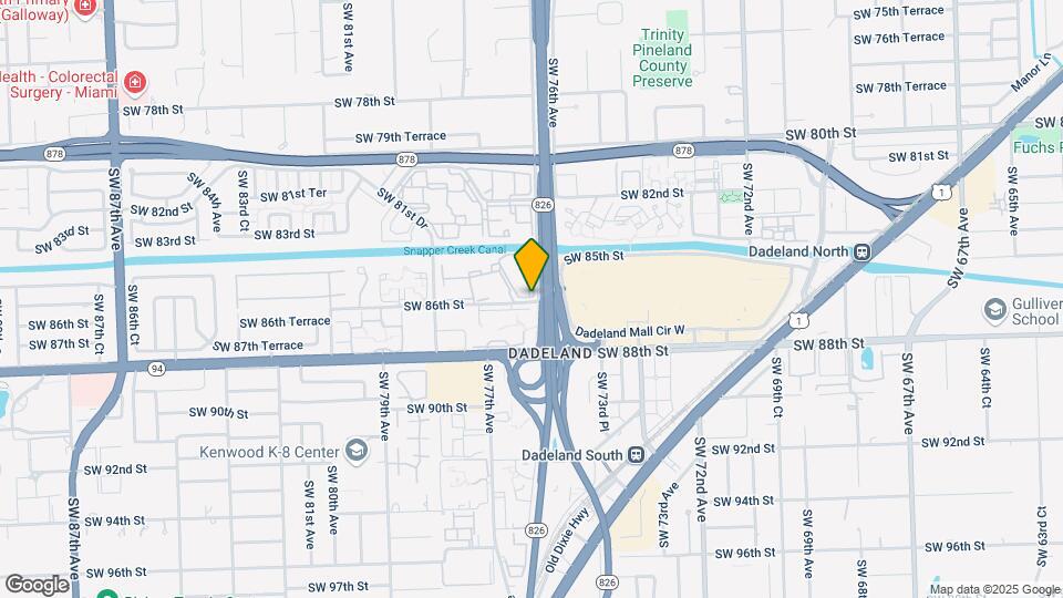 7715 SW 86th St Map and Location Details