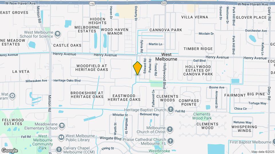 581 Sylvia Rd Map and Location Details