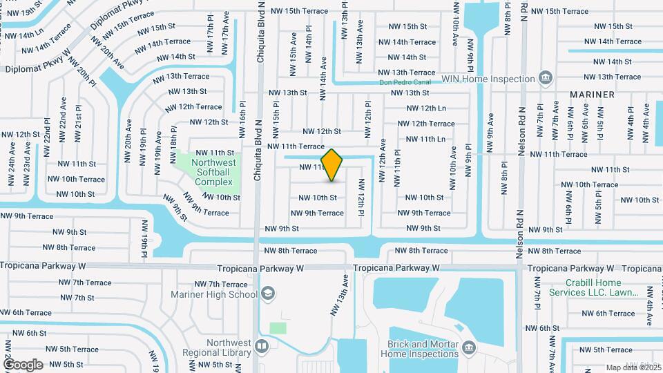 1318 NW 10th Terrace Map and Location Details