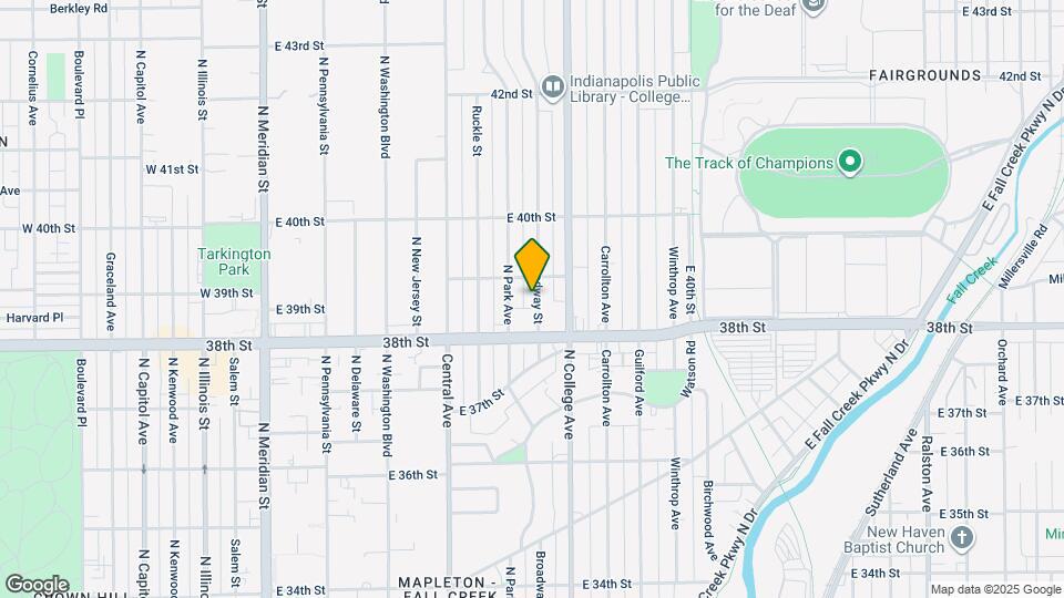 3844 Broadway St Map and Location Details