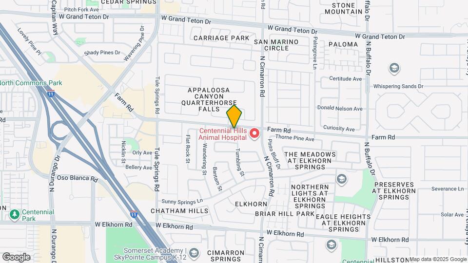 7545 Tumbling St Map and Location Details