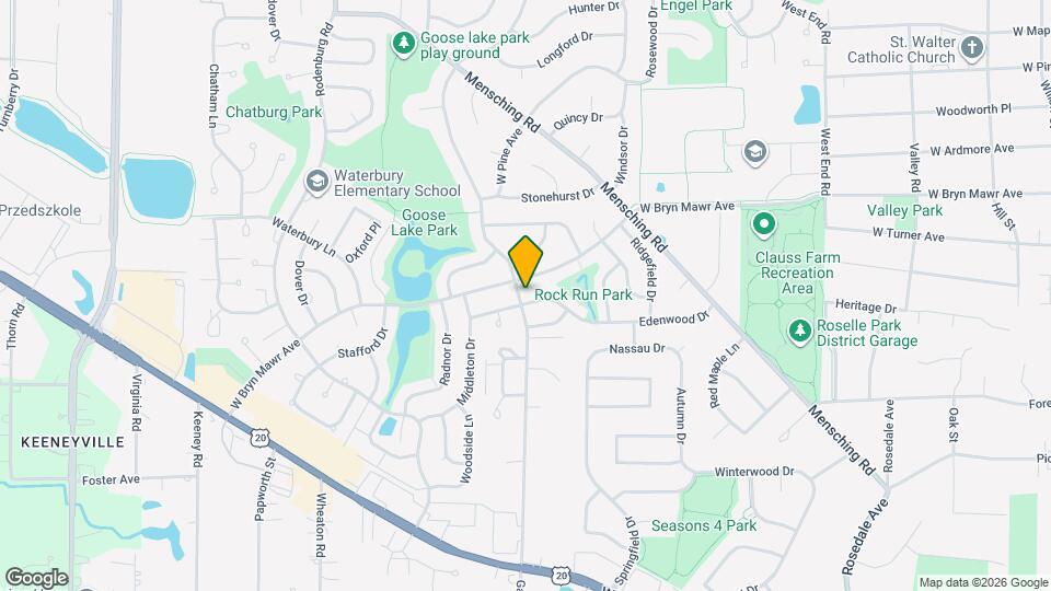 880 Edenwood Dr Map and Location Details