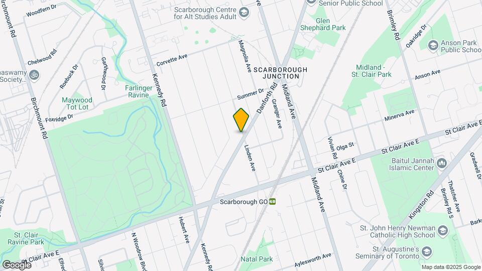754 Danforth Rd Map and Location Details