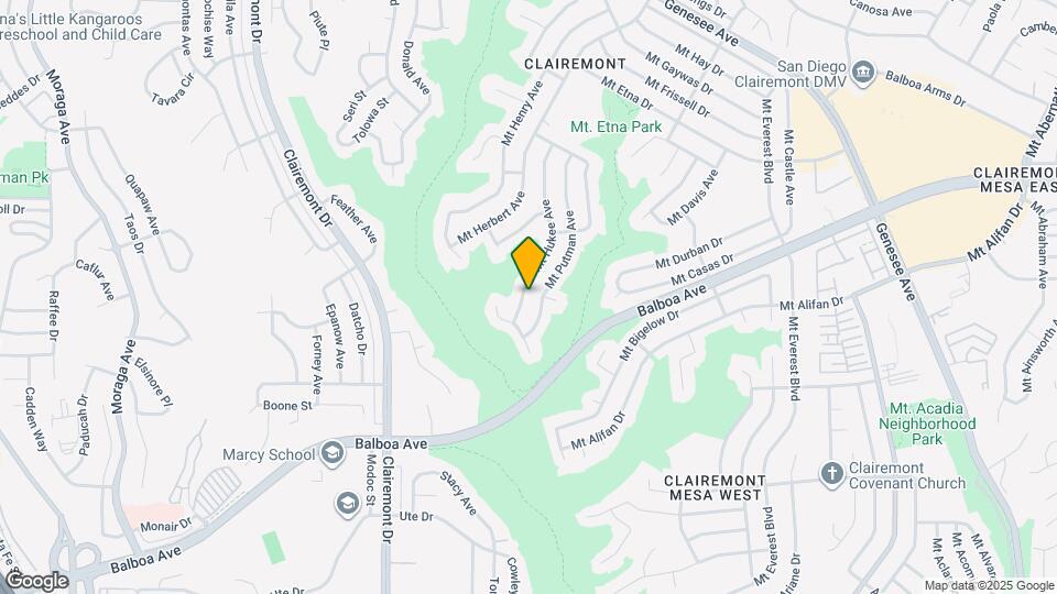 4151 Mt Hukee Ave Map and Location Details