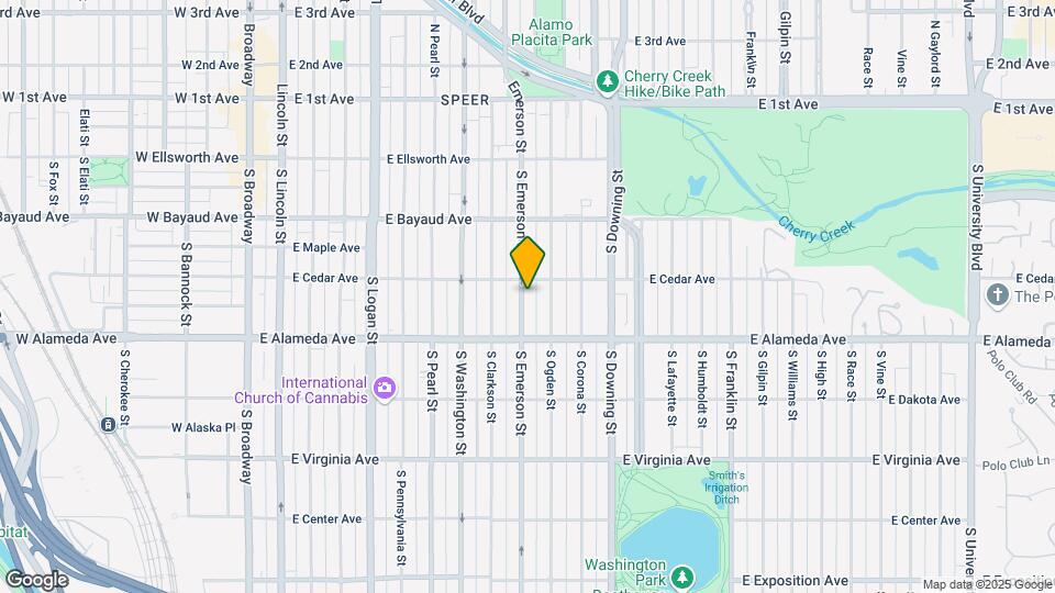 220 S Emerson St Map and Location Details