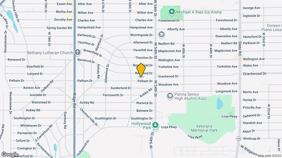 5702 Pelham Dr Map and Location Details