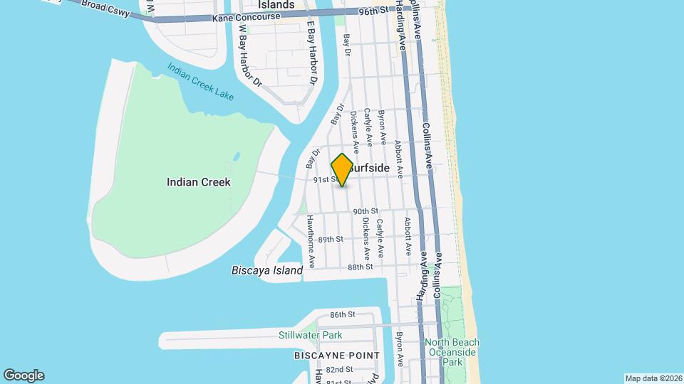 9056 Emerson Ave Map and Location Details