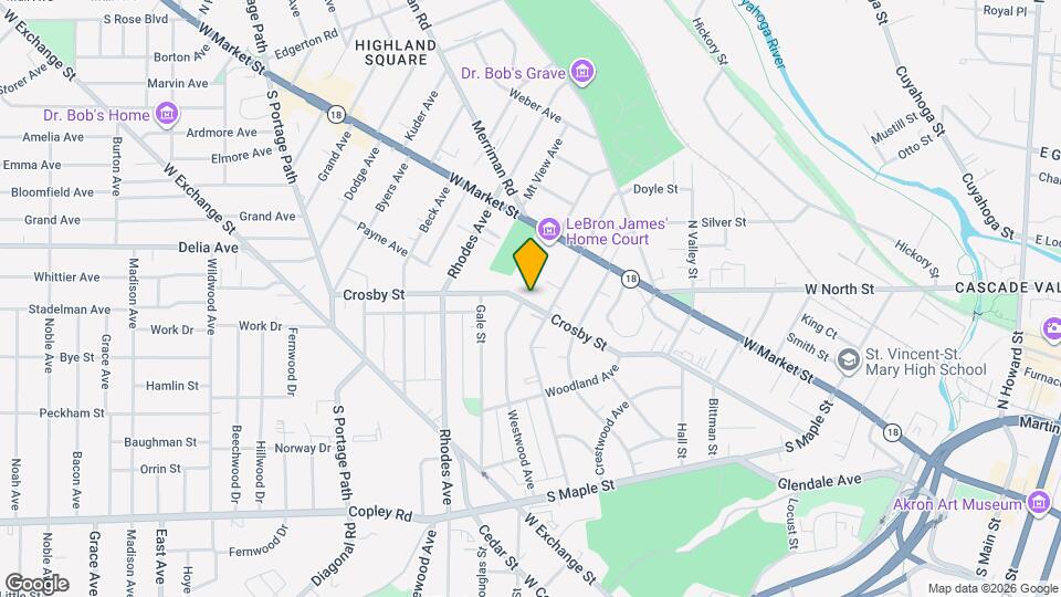 519 Crosby St Map and Location Details