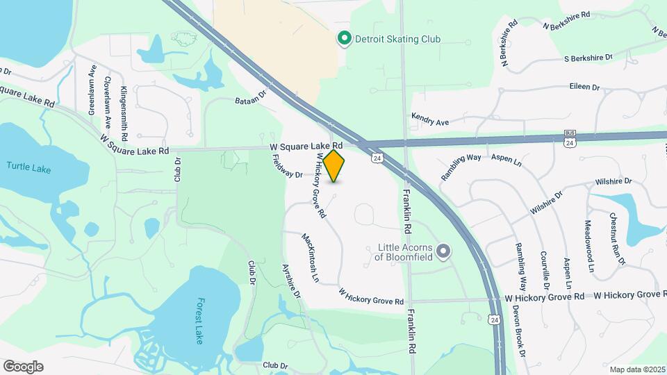 2633 Hickory Ct Map and Location Details