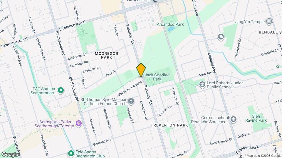 938 Kennedy Rd Map and Location Details