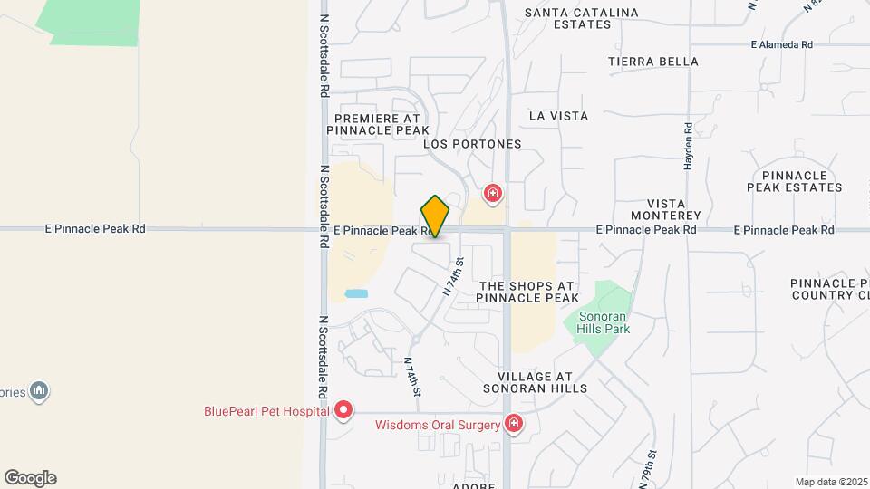7343 E Vista Bonita Dr Map and Location Details