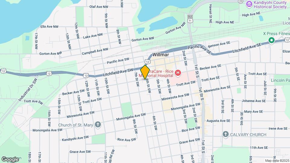 402 6th St SW Mapa y Detalles de la Ubicación