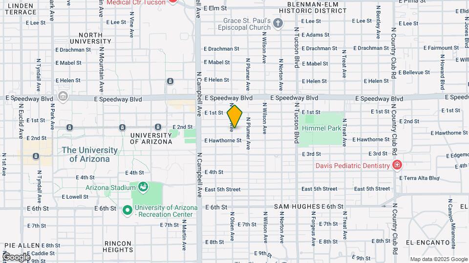 936-938 N Olsen Ave Map and Location Details