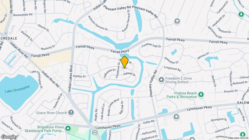 4908 Hillswick Dr Map and Location Details