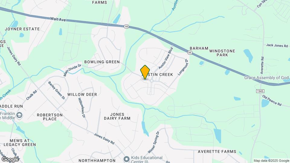 1844 Austin Ridge Pkwy Map and Location Details