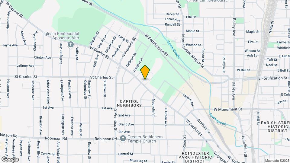 1566 W Capitol St Map and Location Details