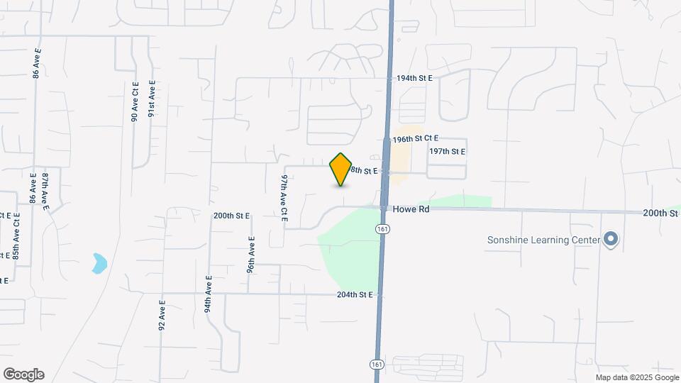 19906 100th Ave Ct E Map and Location Details
