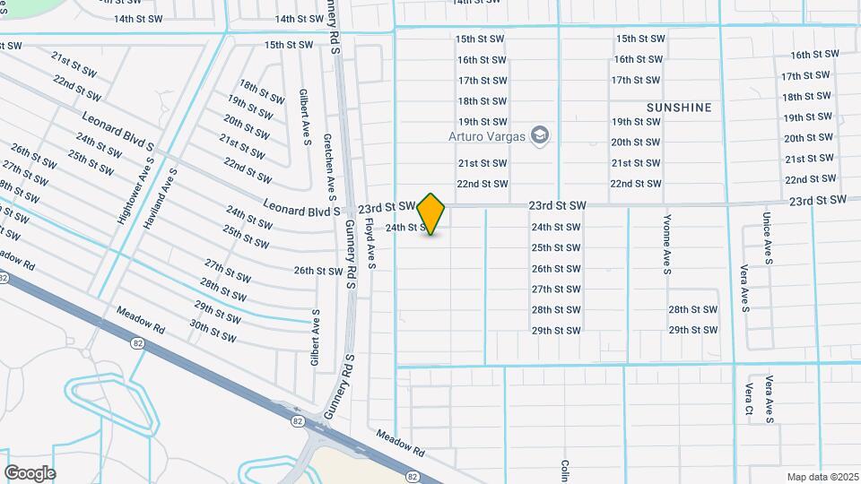 4206 25th St SW Map and Location Details