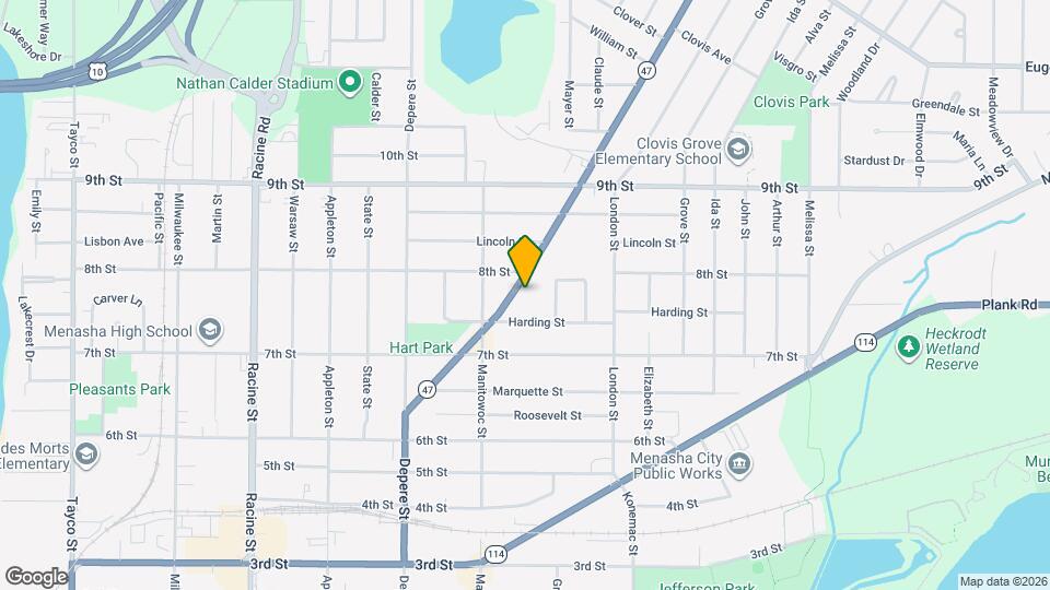 749 Appleton Rd Map and Location Details