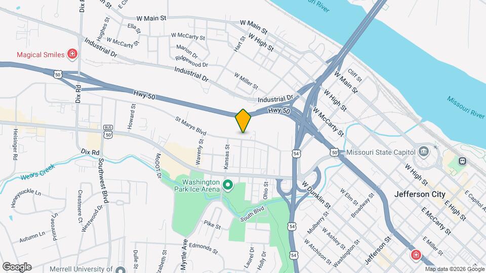 1014 Saint Marys Blvd, Unit A Map and Location Details