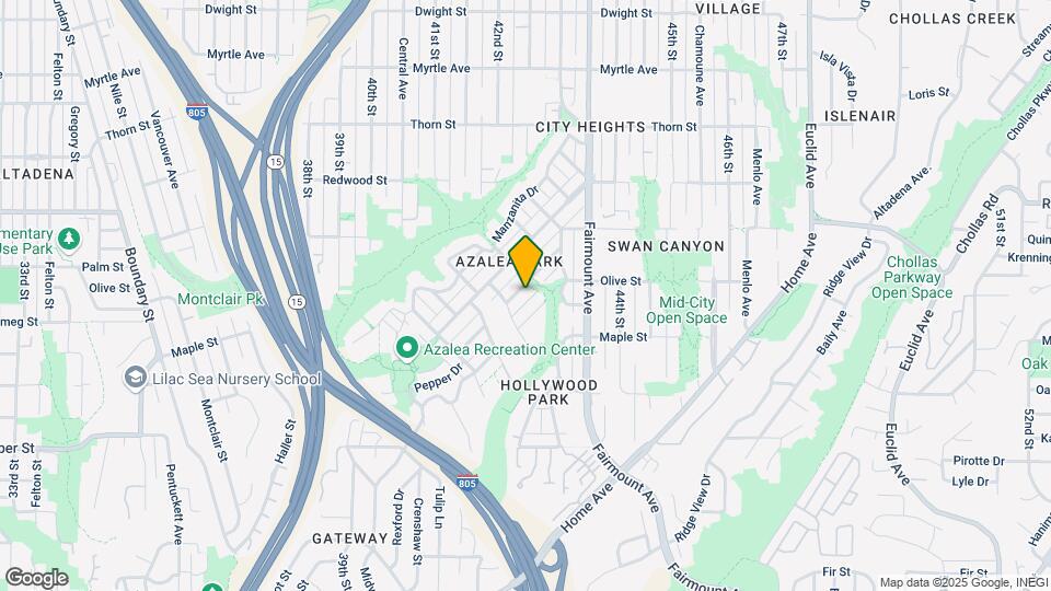 4233 Pepper Dr Map and Location Details