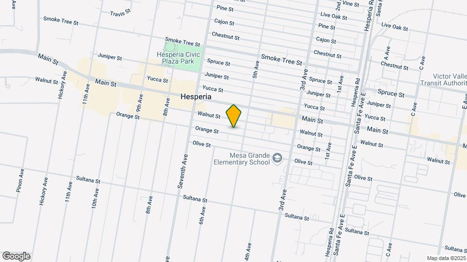 16060 Orange St Mapa y Detalles de la Ubicación