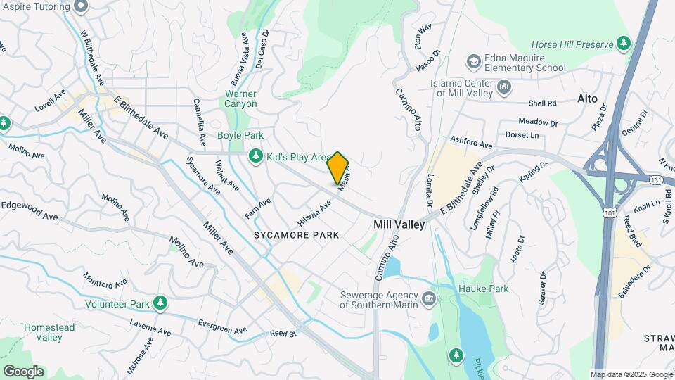 5 Mesa Ave Map and Location Details