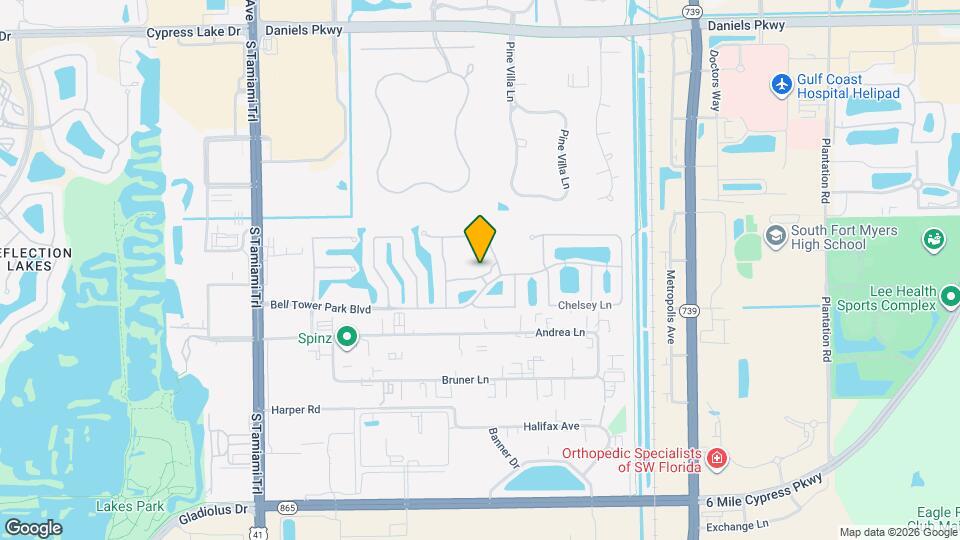 5526 Cheshire Dr Map and Location Details