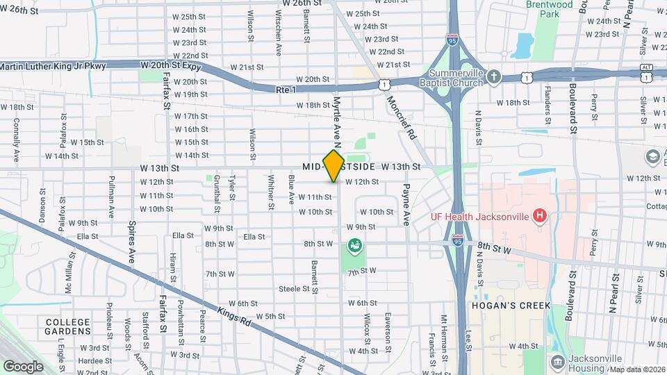 2120 Myrtle Ave N Map and Location Details