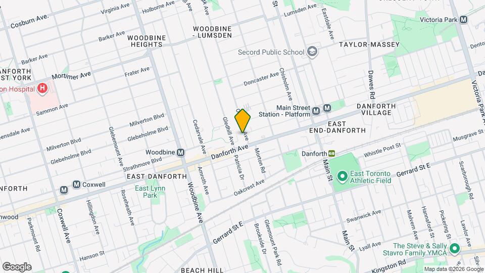 10 Oak Park Av Map and Location Details