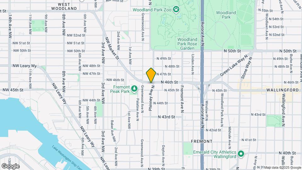 323 N 46th St Map and Location Details