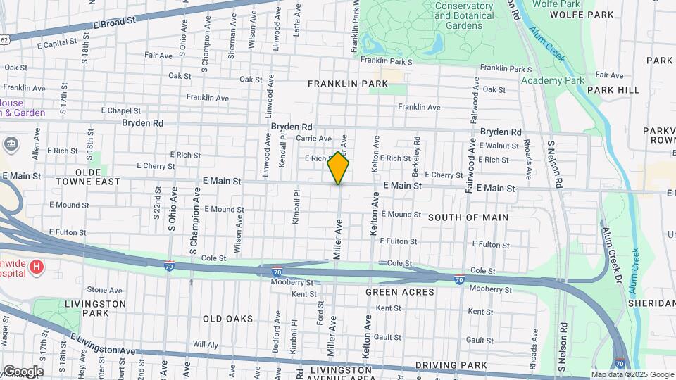 439 Miller Ave Map and Location Details