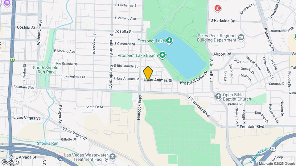 808 S Sheridan Ave Map and Location Details