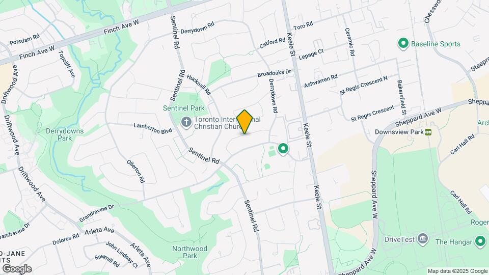 39 Frankton Crescent Map and Location Details