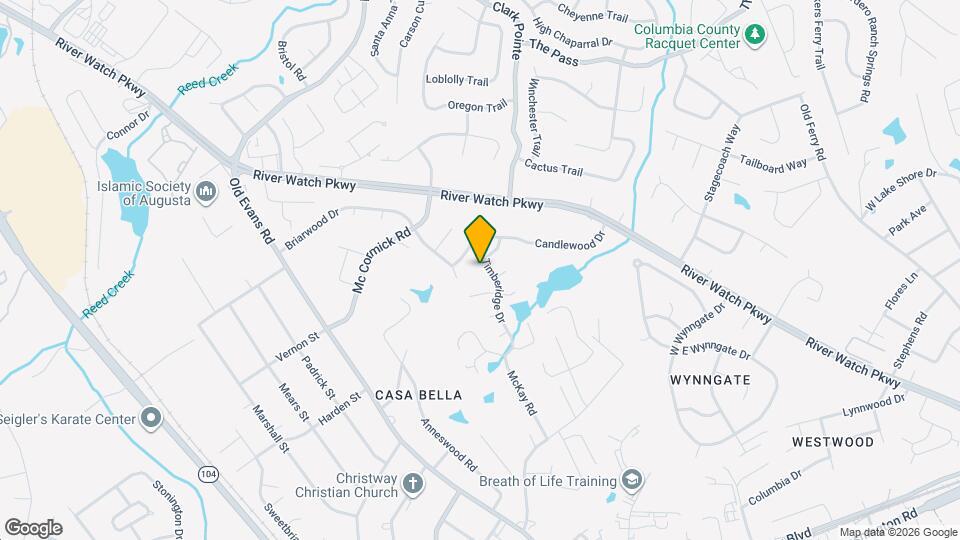 335 Timberidge Dr Map and Location Details