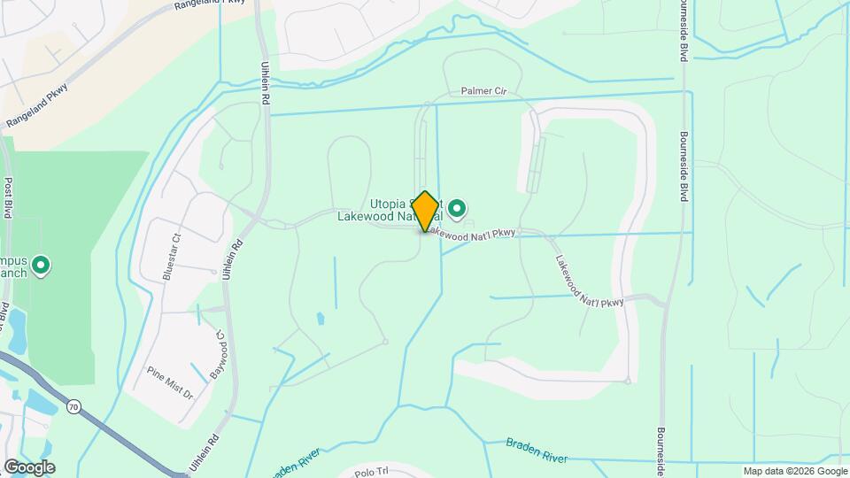 5805 Wake Forest Run Map and Location Details