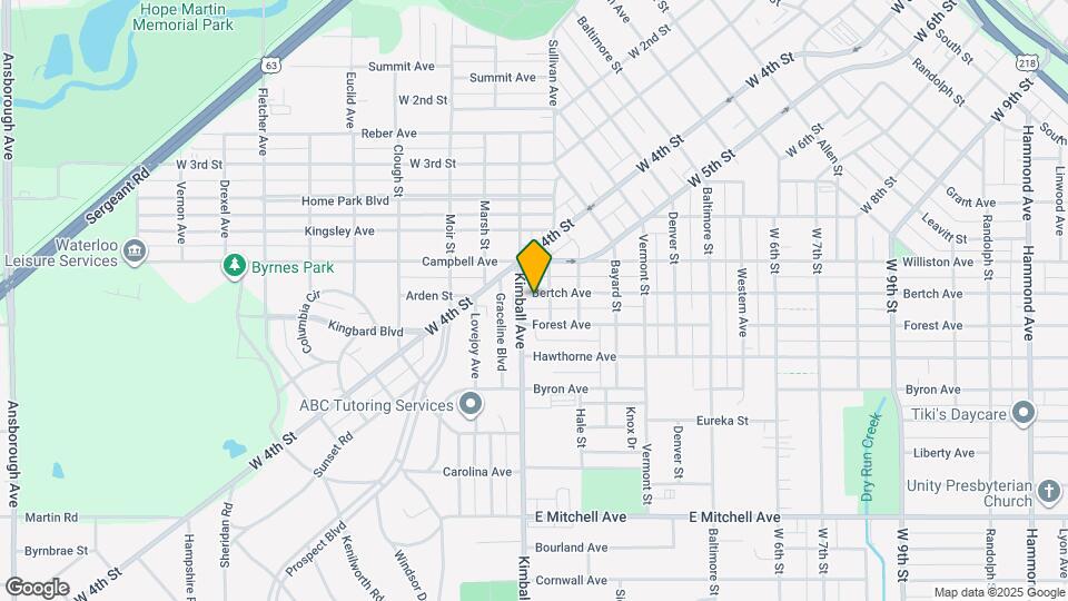 108 Bertch Ave Map and Location Details