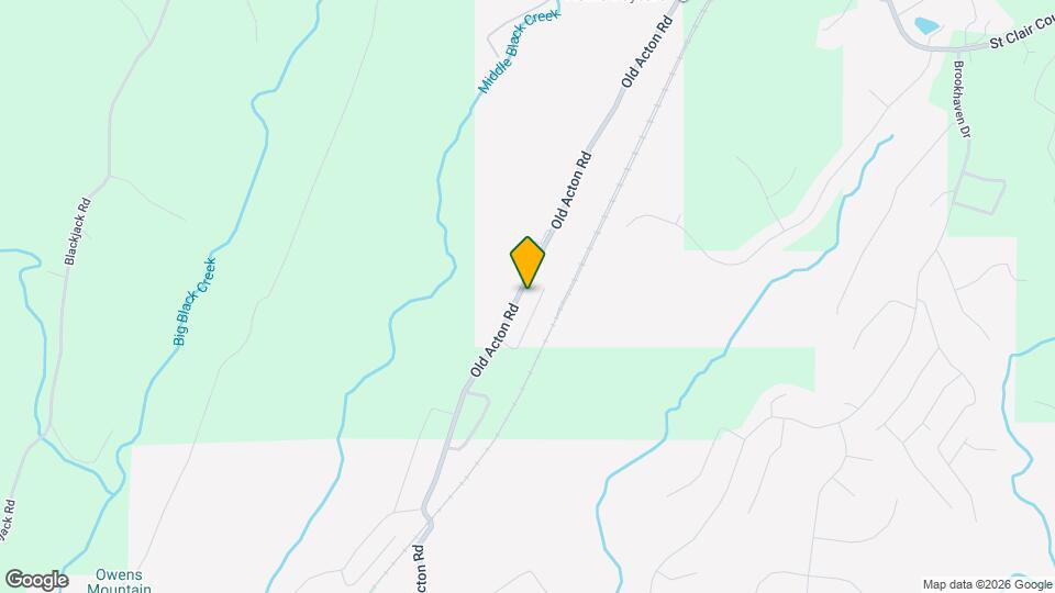 7540 Old Acton Rd Mapa y Detalles de la Ubicación