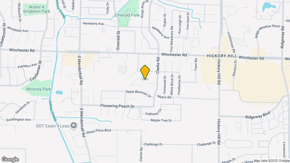 3724 Wax Myrtle Dr Map and Location Details