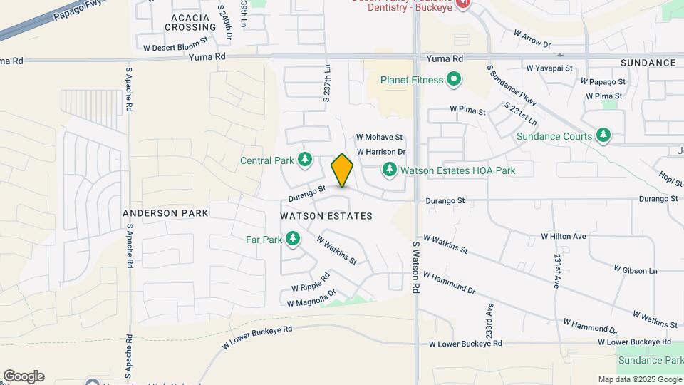23714 W Hess Ave Map and Location Details