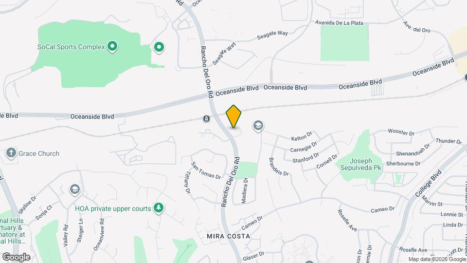 201 Sea Cliff Way Mapa y Detalles de la Ubicación