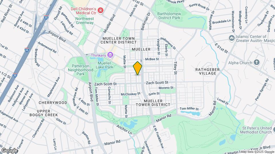 4225 Threadgill St Map and Location Details