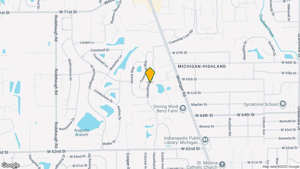 6479 Hazelhatch Dr Mapa y Detalles de la Ubicación